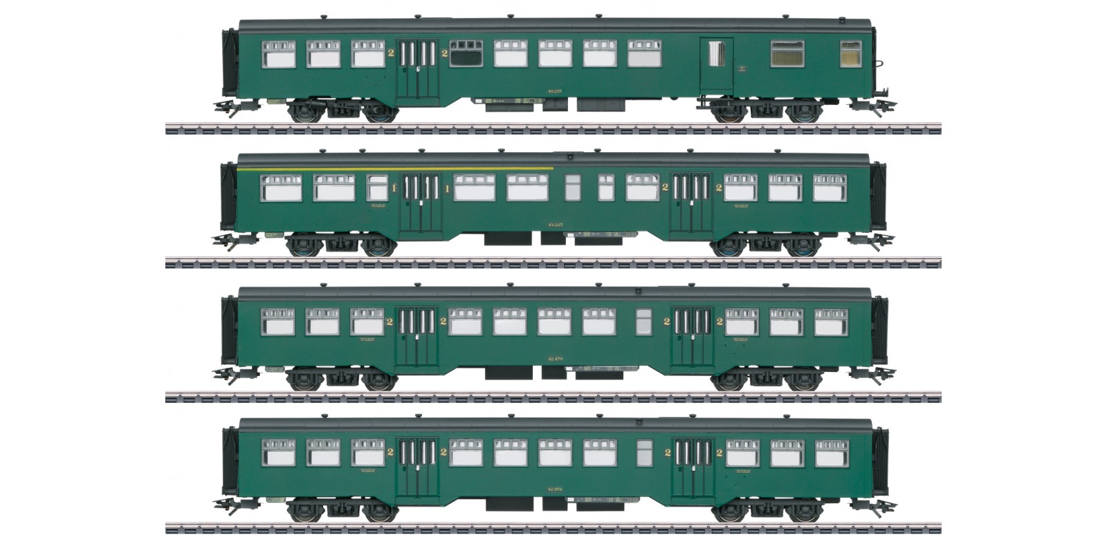 43546 Personenwagen-Set M2 SNCB