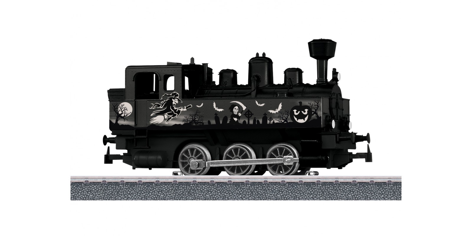 36872 Märklin Start up - Halloween Glow in the Dark Steam Locomotive