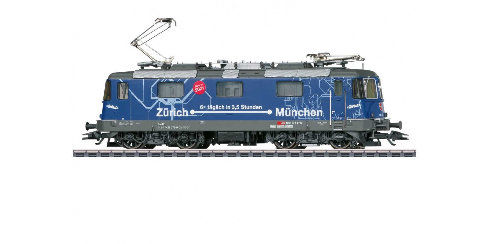 37473  Re 421 SBB Zürich - München