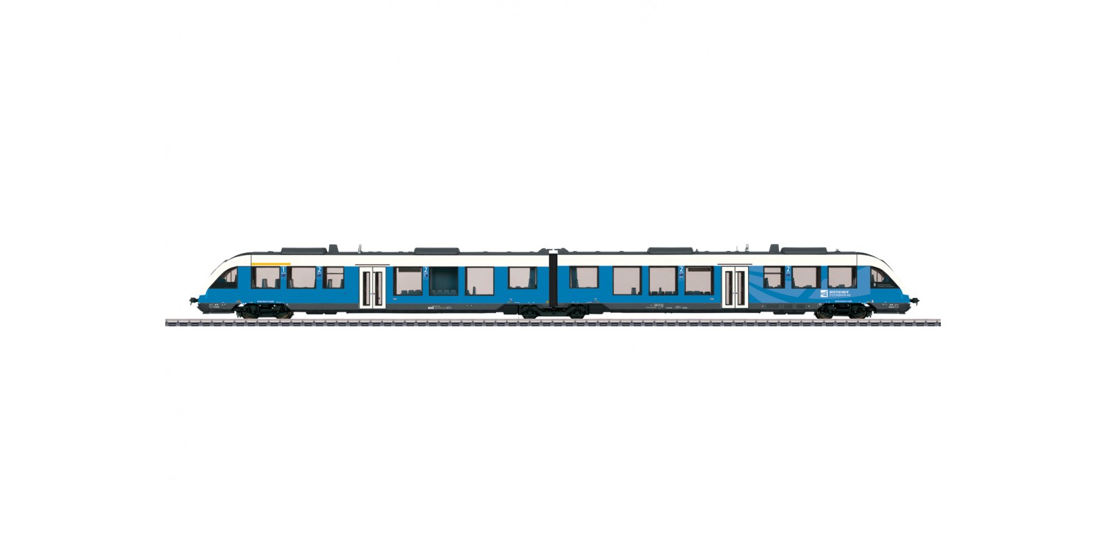 37717 LINT 41 Diesel Powered Commuter Rail Car
