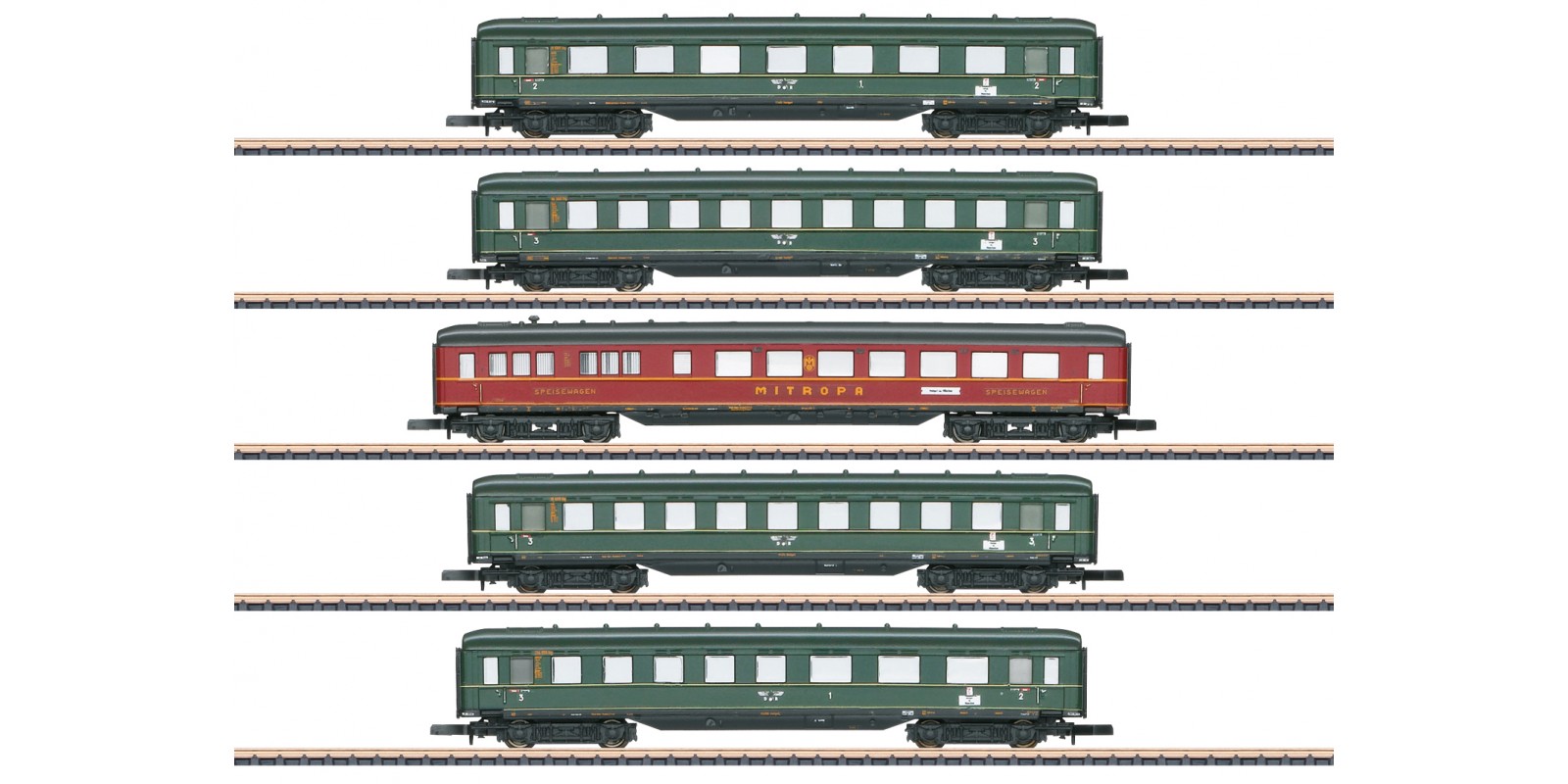 87352 Express Train Skirted Passeng