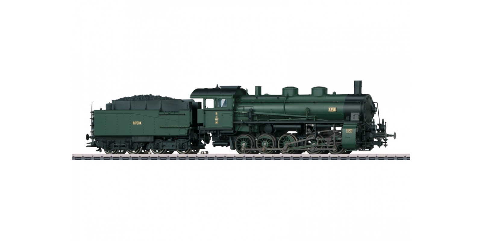 39550 Freight Steam Locomotive with a Tender