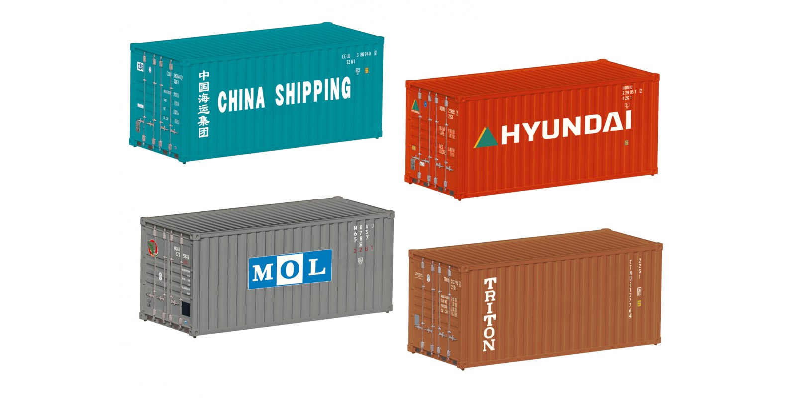 76553 20-Foot Container Set