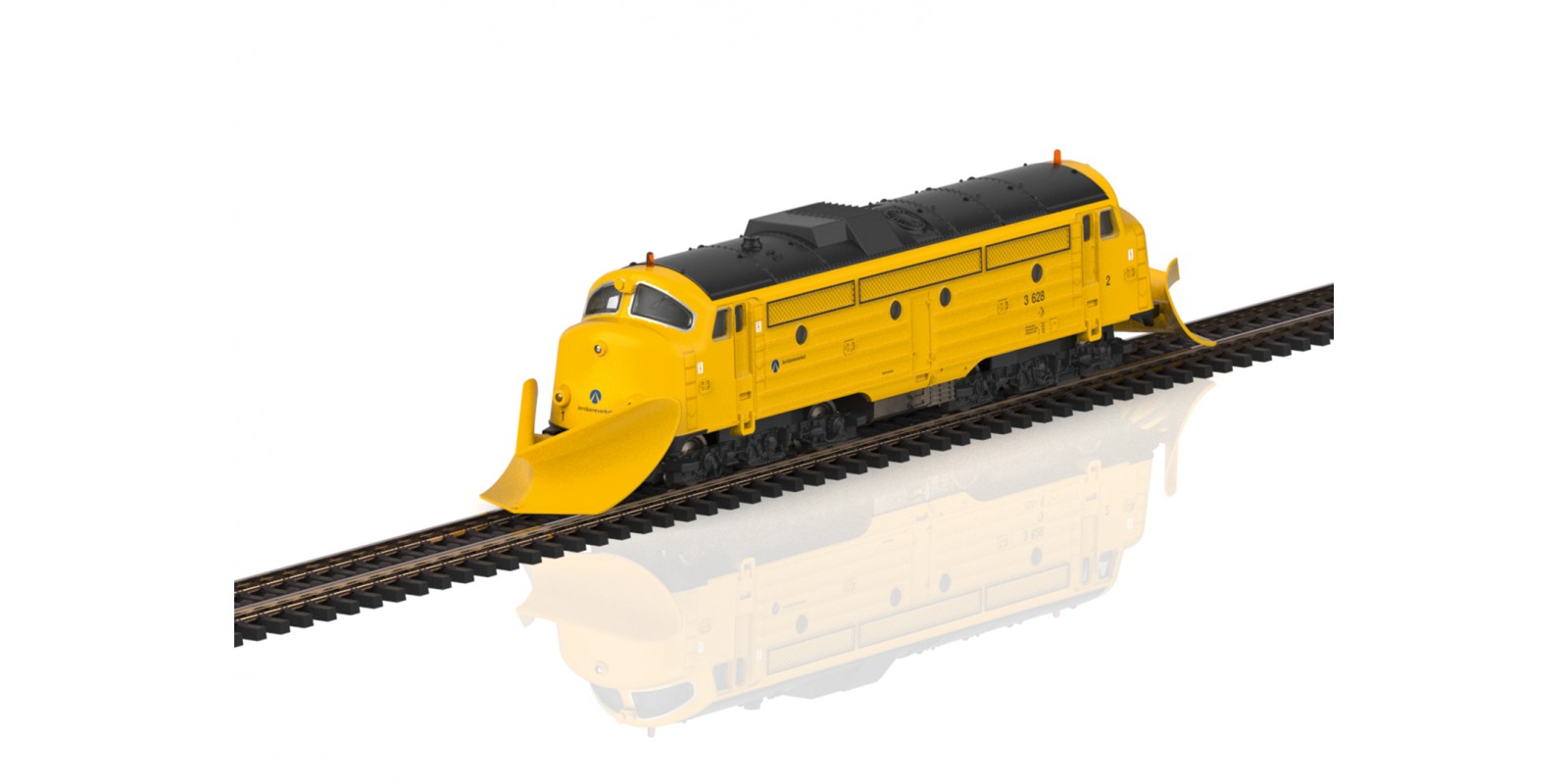 88362 Diesel Locomotive with Snowplows