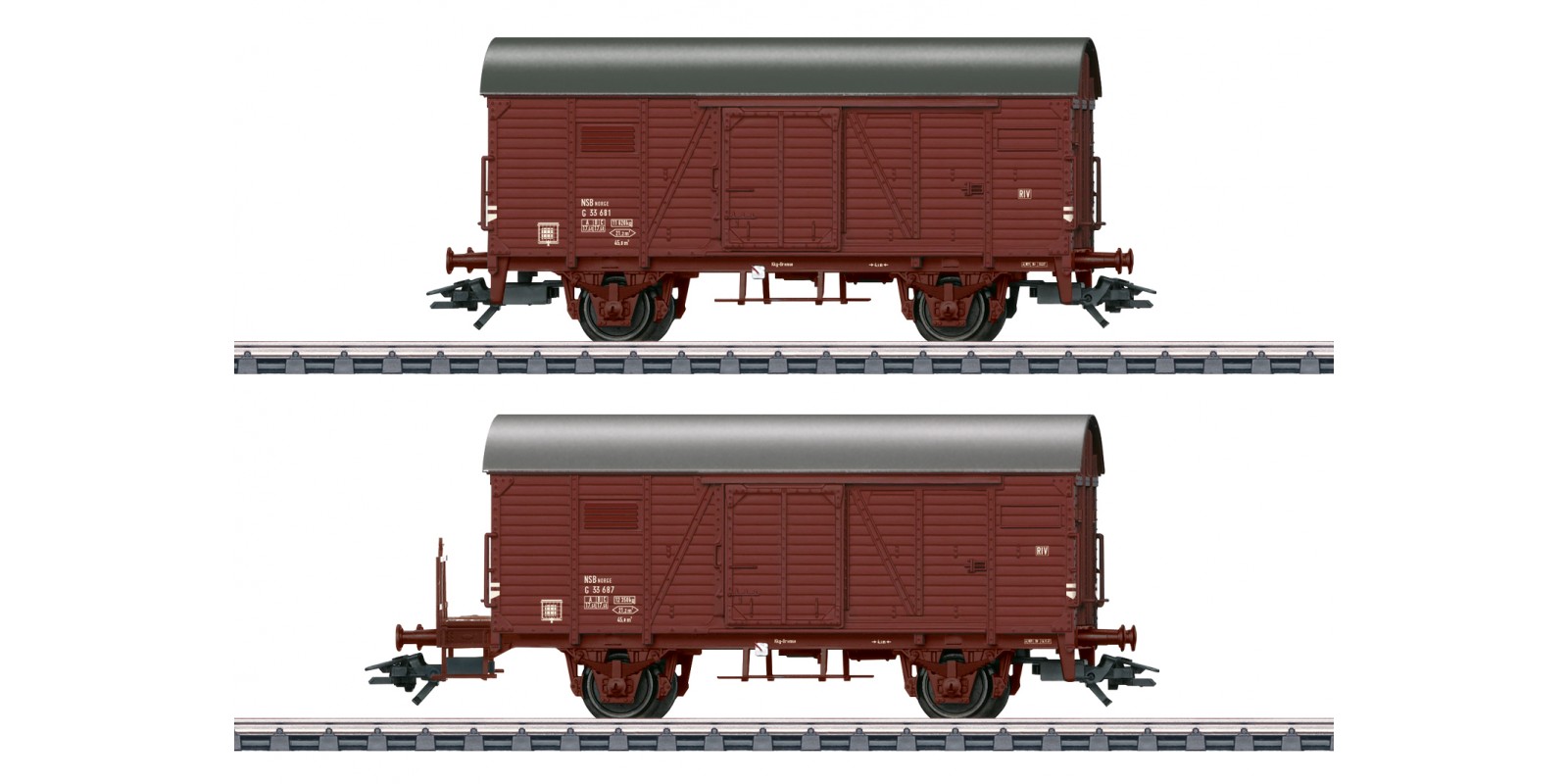 46067 NSB Freight Car Set