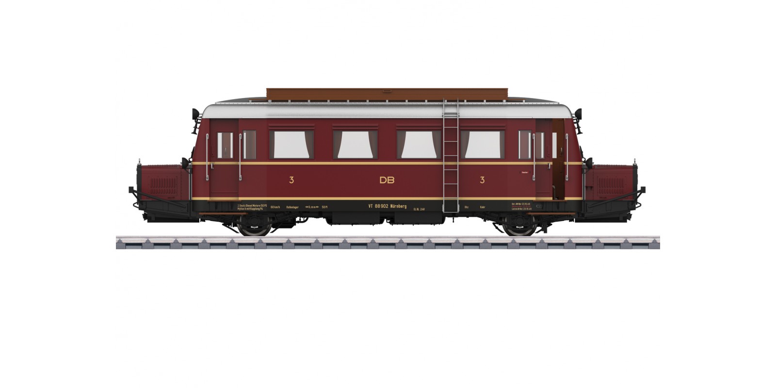 55133 Class VT 88.9 Diesel Powered Rail Car - the Pig's Snot