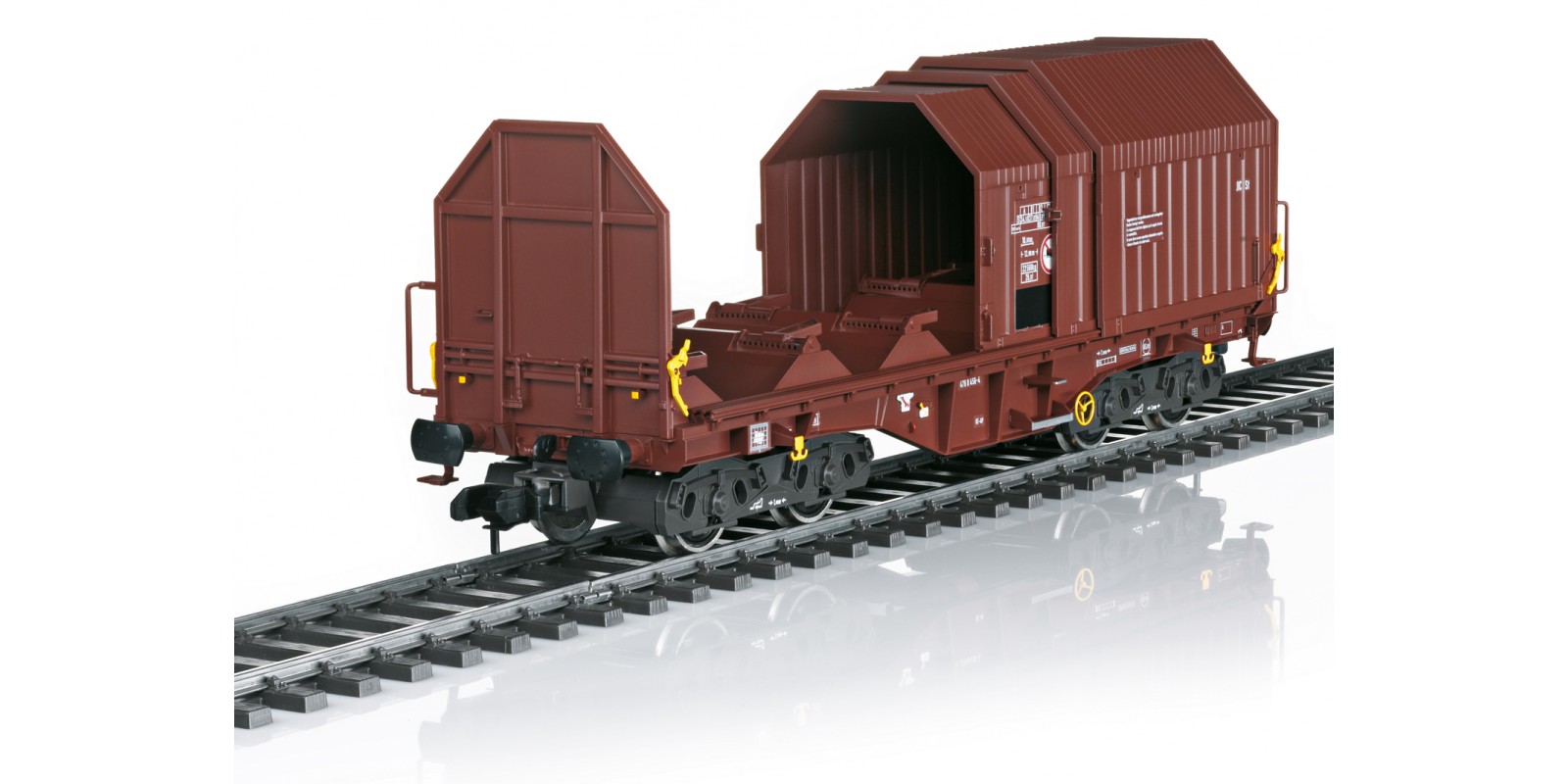 58784 DB Flat Car with Telescoping Covers