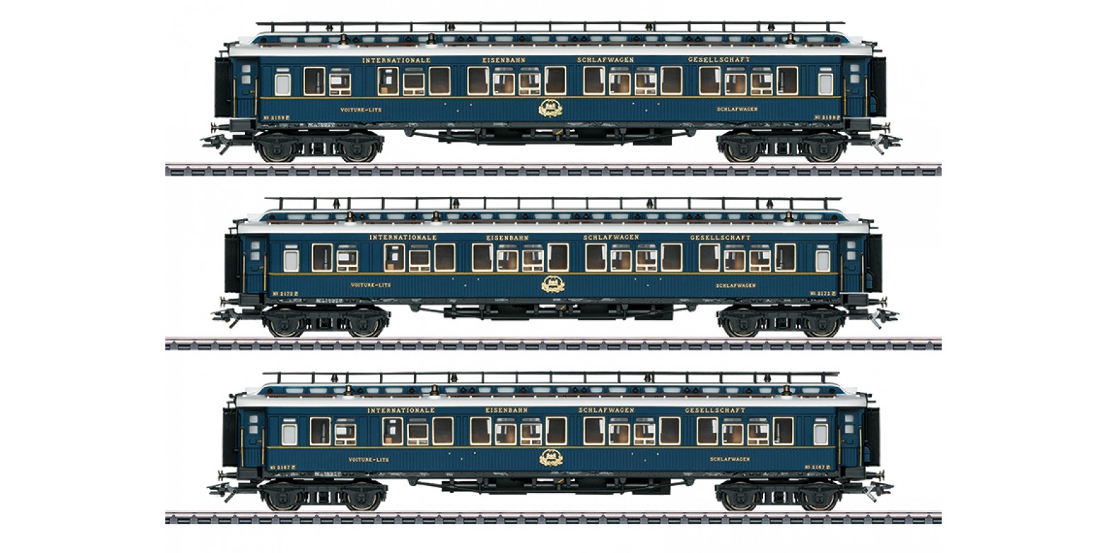 42791 - "Simplon Orient Express" Express Train Passenger Car Set 2