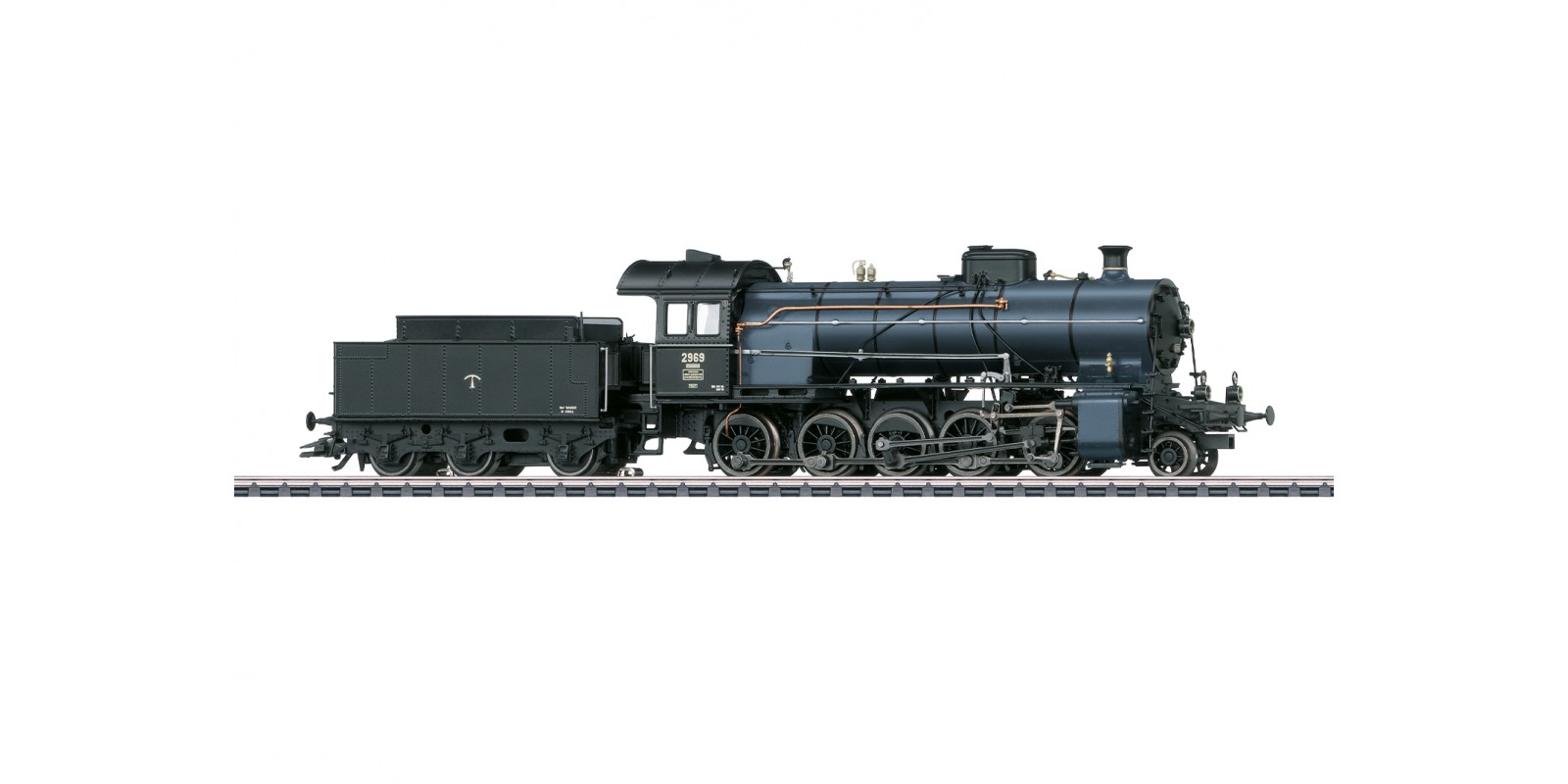 39253 Class C 5/6 Elephant Steam Locomotive with a Tender