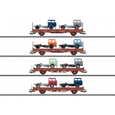 46406 Vehicle Transport Freight Car Set