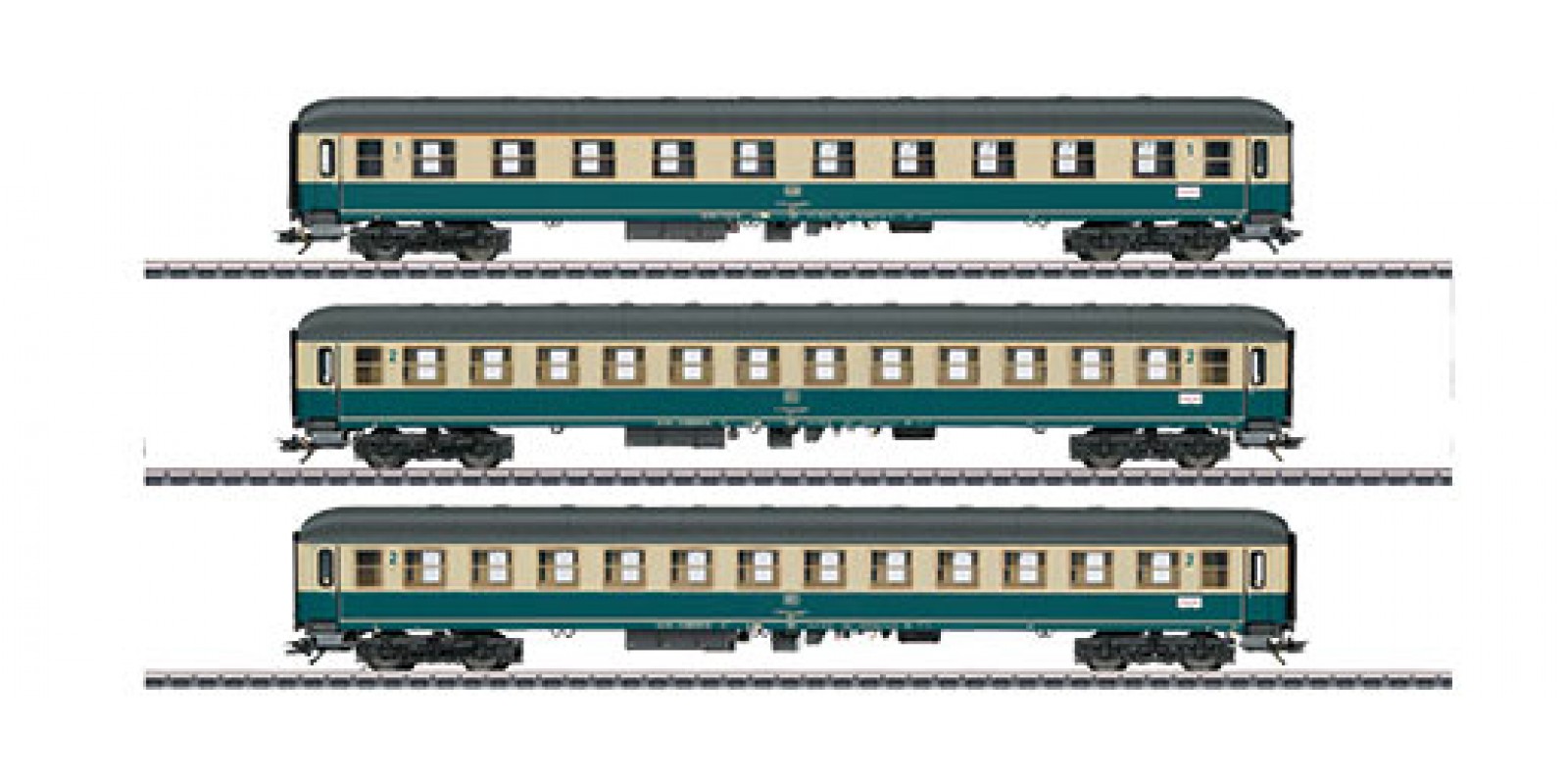 43867 Express Train Passenger Car Set.