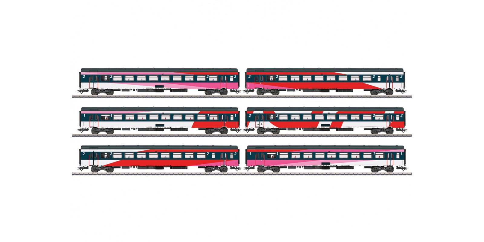 42648 ICRm IC Express Train Passenger Car Set