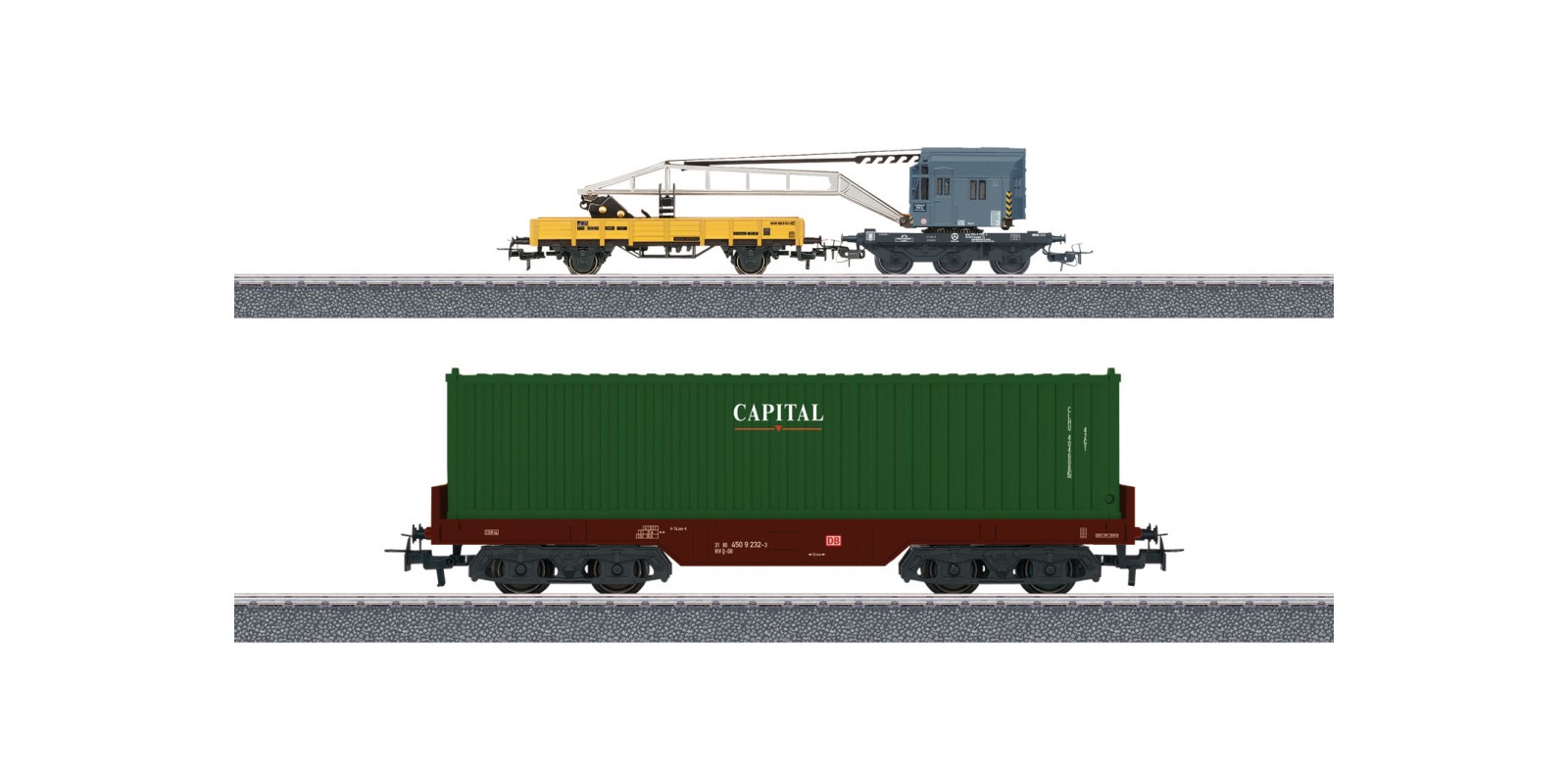 44452 Märklin Start up - "Container Loading" Car Set