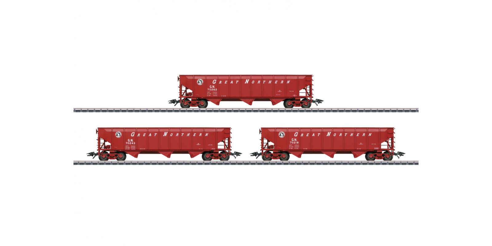 45661 Set with 3 Hopper Cars
