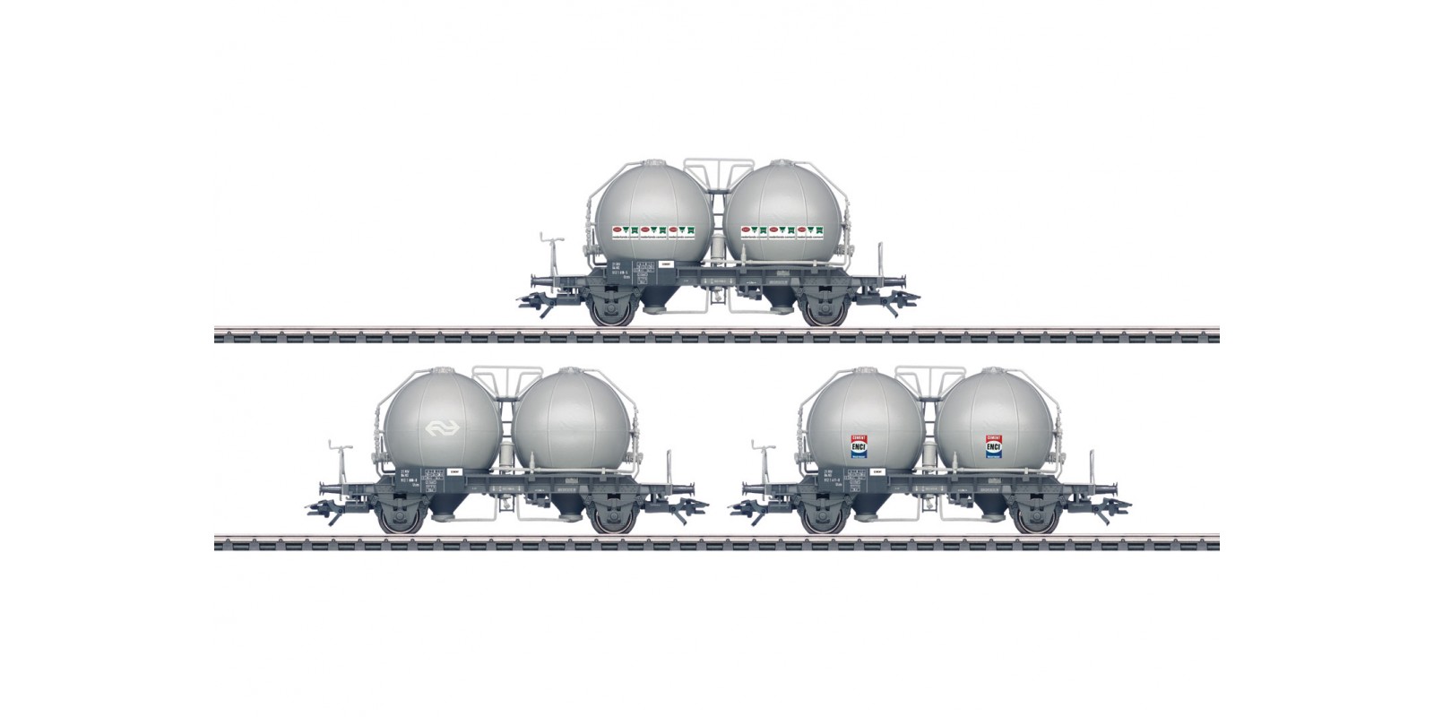 46626 Three Type Uces Spherical Container Cars
