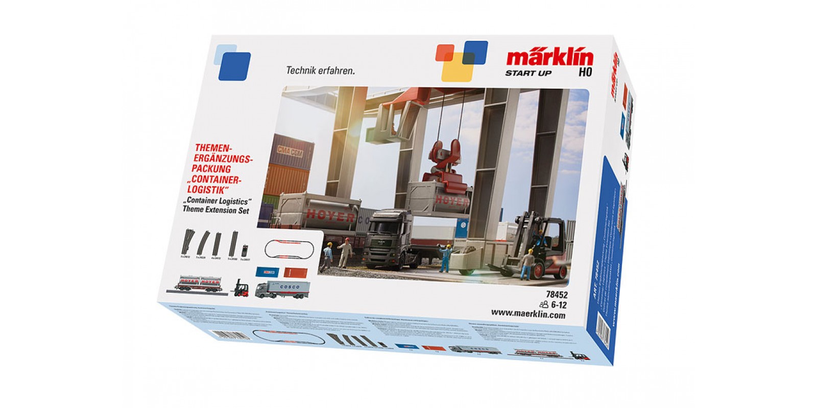 78452 Märklin Start up - "Container Logistics" Theme Extension Set