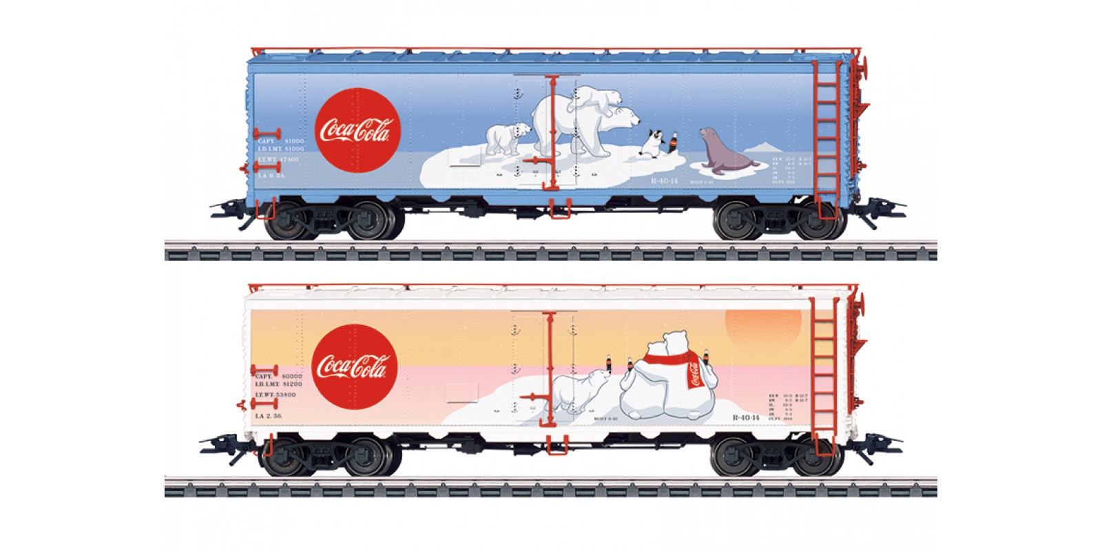 45687 "Coca Cola®" Freight Car Set