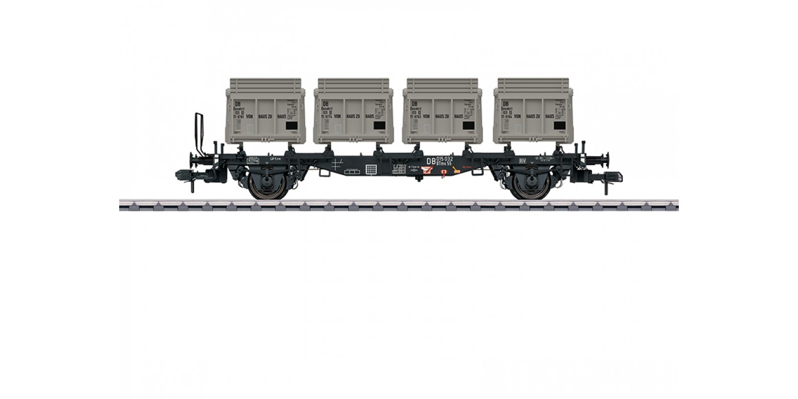 058558 Type BTms 55 Container Transport Car