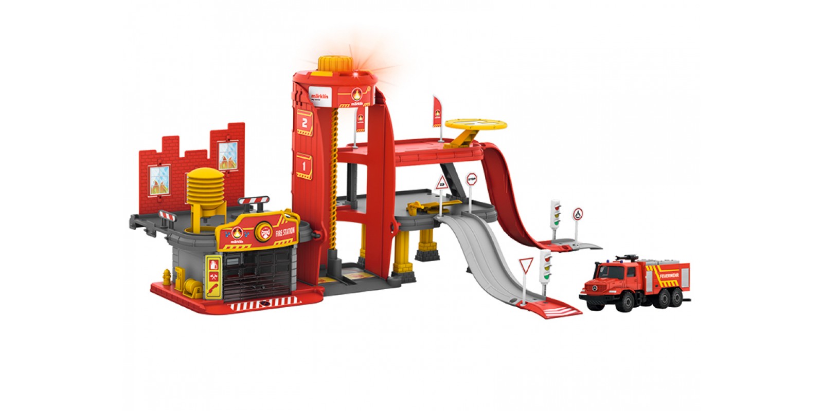72219 Märklin my world – Fire Station with Light and Sound Function