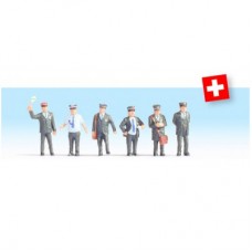 NO15266 Swiss Railway Officials