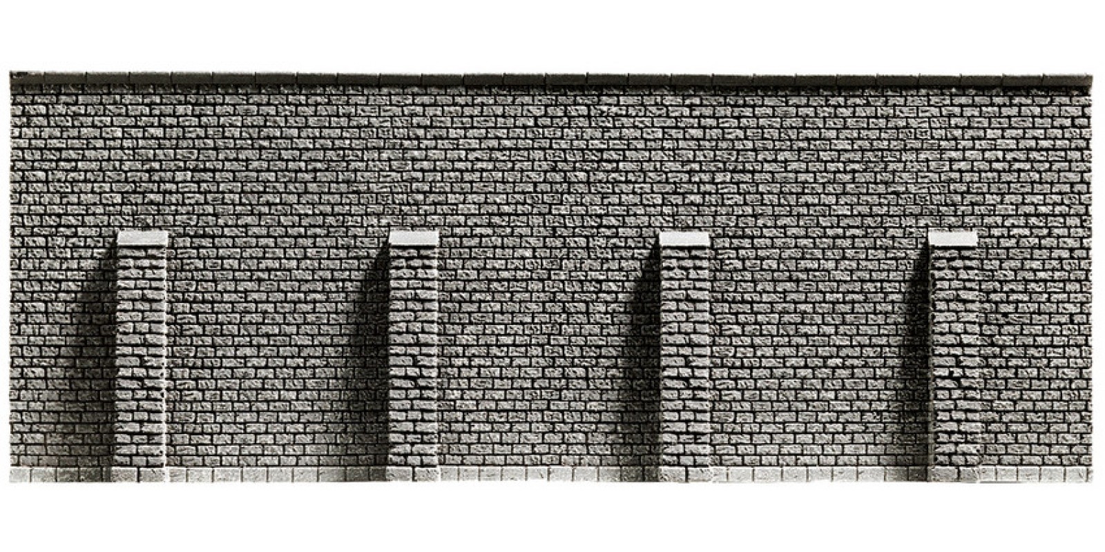 NO58057 Retaining Wall, extra long, 66,8 x 12,5 cm