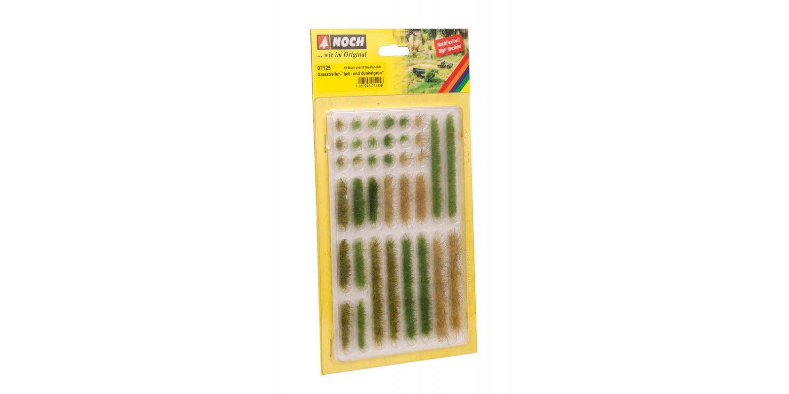 NO07125 Grass Tufts “light and dark green”