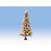 NO22130 Illuminated Christmas Tree with 30 LEDs, snowy, 12 cm high