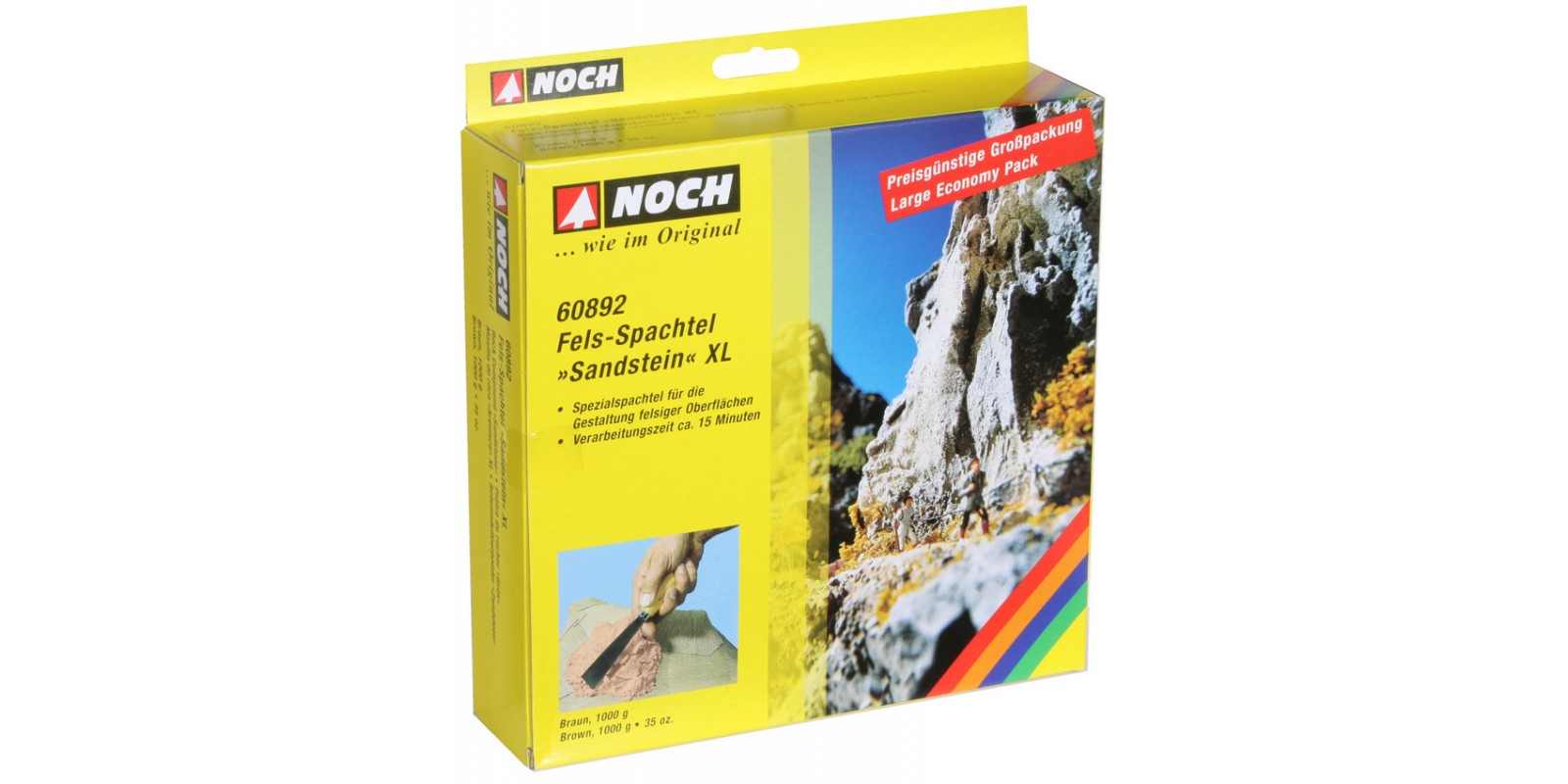 NO60892 Fels-Spachtel XL “Sandstein” 