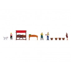 NO16225 Themed Figures Set "Vegetable Stall"