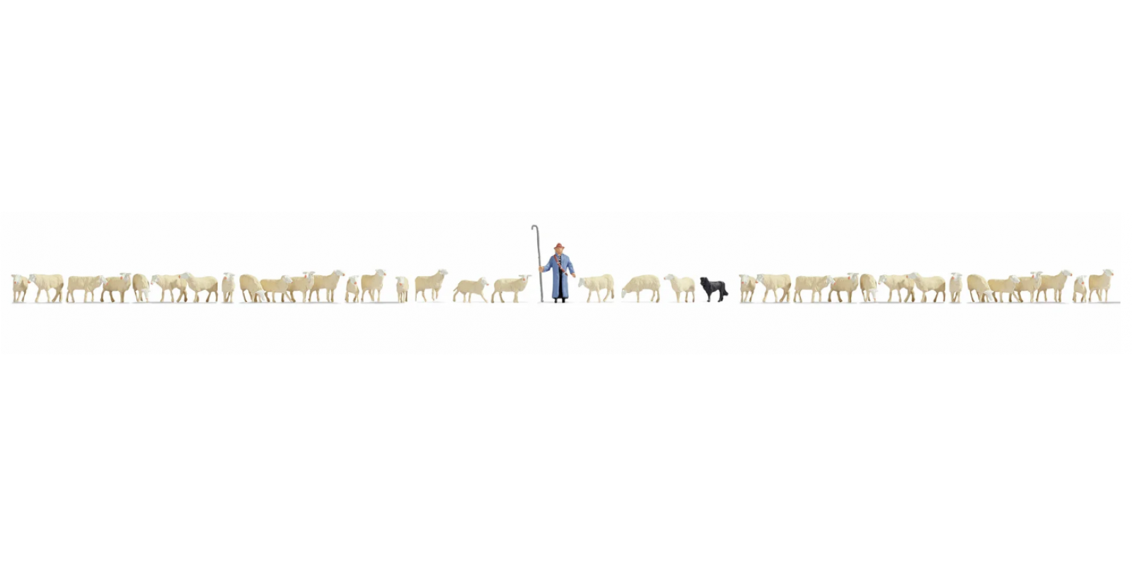 NO16162 XL Set “Sheep and Shepherd”