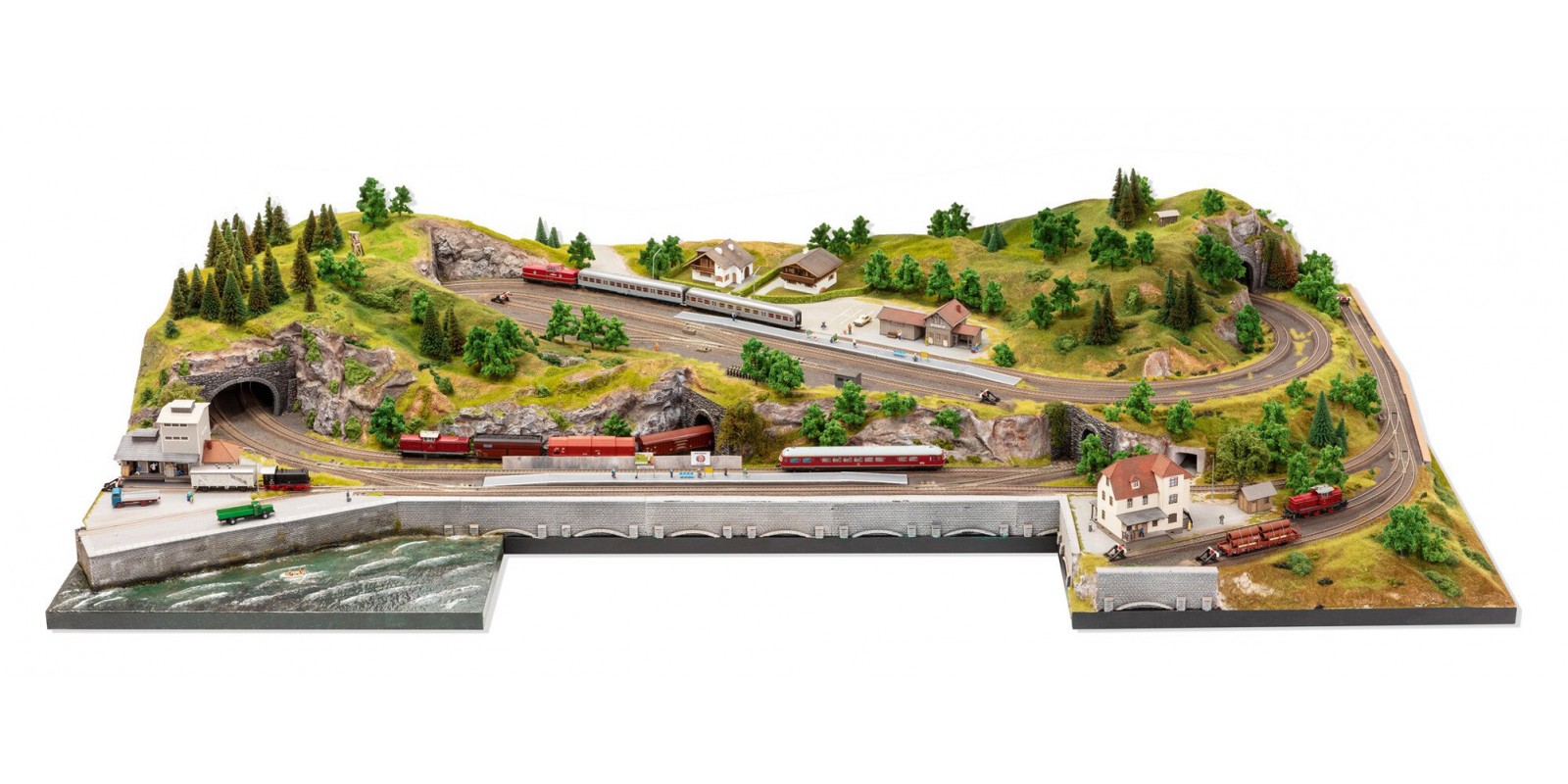 NO53610 Easy-Track Railway Route Kit "Martinstadt"