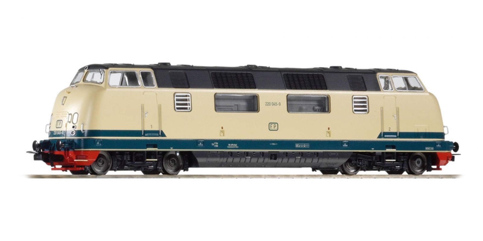 PI97731 Diesellokomotive Baureihe 220 ex DB, FP "Ferrovie Padane" Epoche VI