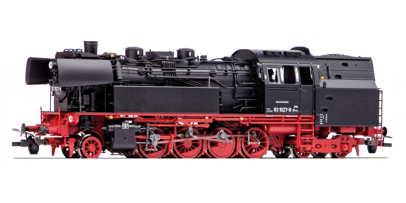 PI55917 Sound steam locomotive BR 83.10 of the DR, epoch IV with smoke