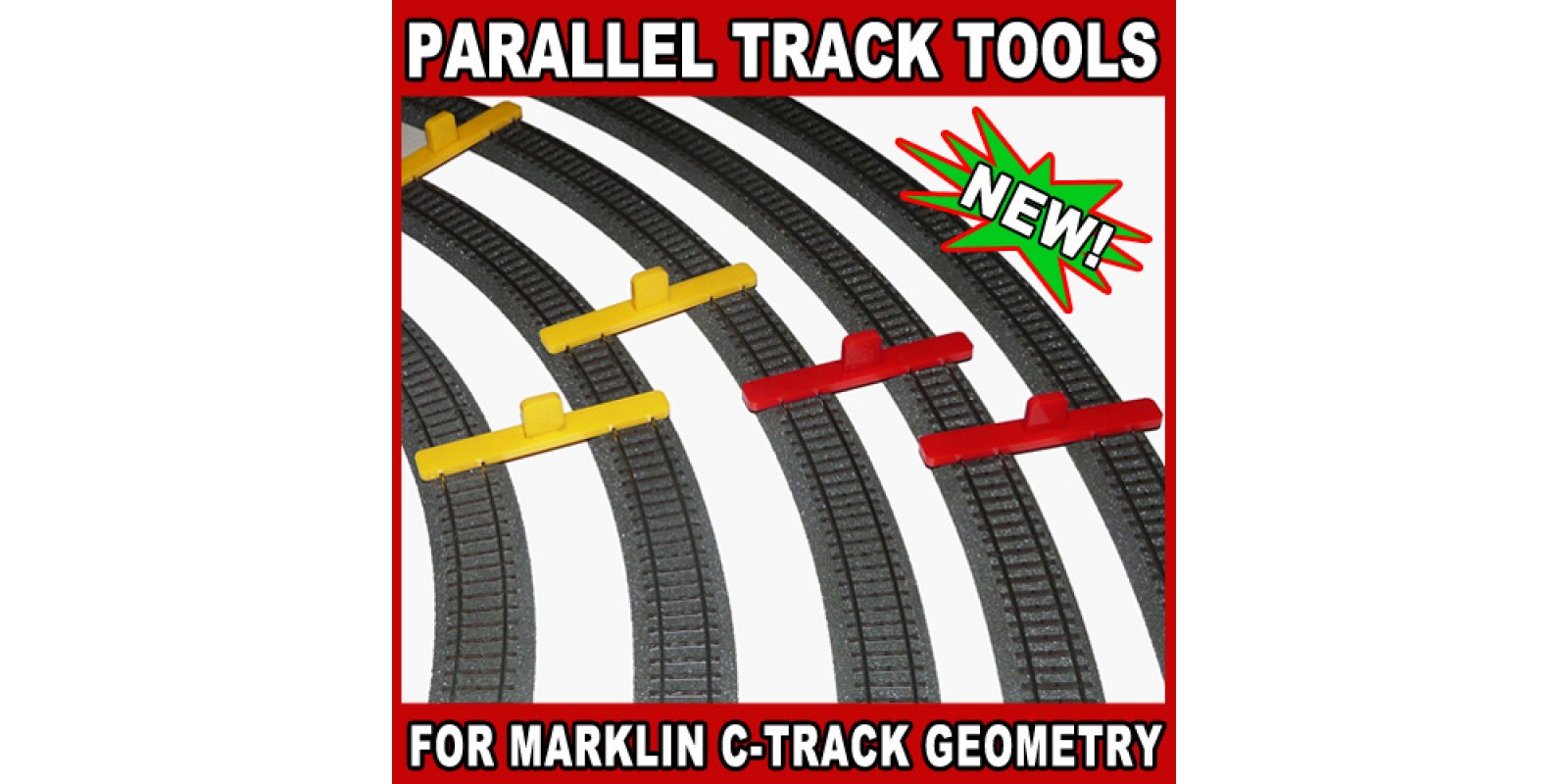 PS-PT-HO-MC Parallel Track Tools for Marklin C-Track