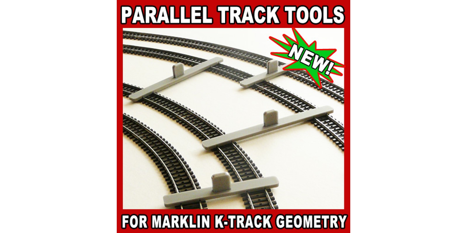 PS-PT-HO-MK Parallel Track Tools for Marklin K-Track