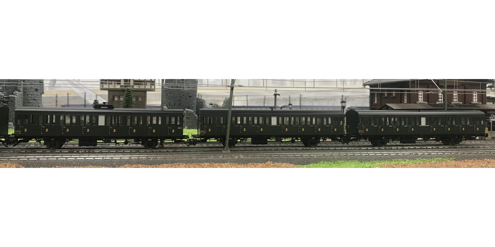 REVB291 BOX of 3 cars with side doors