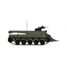 REAB023 Tank AMX 30D Beakdown tank 1DB / 6ème Dragons ECS "PORTHOS"  -  Road position