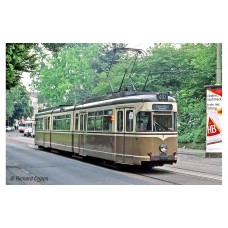 RI2859D Tram, DUEWAG GT8, Dortmund, brown/beige livery, period IV, with DCC decoder