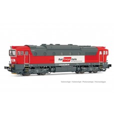 RI2863S Rail Cargo Italia, diesel locomotive class D753.7, red/light grey livery, period V-VI, DCC-Sound