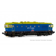 RI2864S PKP Cargo, diesel locomotive class D753.7, blue/luninous green livery, period V-VI, DCC-Sound