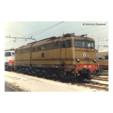 RI2872 FS, electric locomotive E.645 2nd series castano/isabella livery, original front windows, ep. IV-V