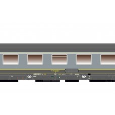 RI4281 FS, coach type Z, ivory / grey livery, 2nd class, new running number, period IV-V