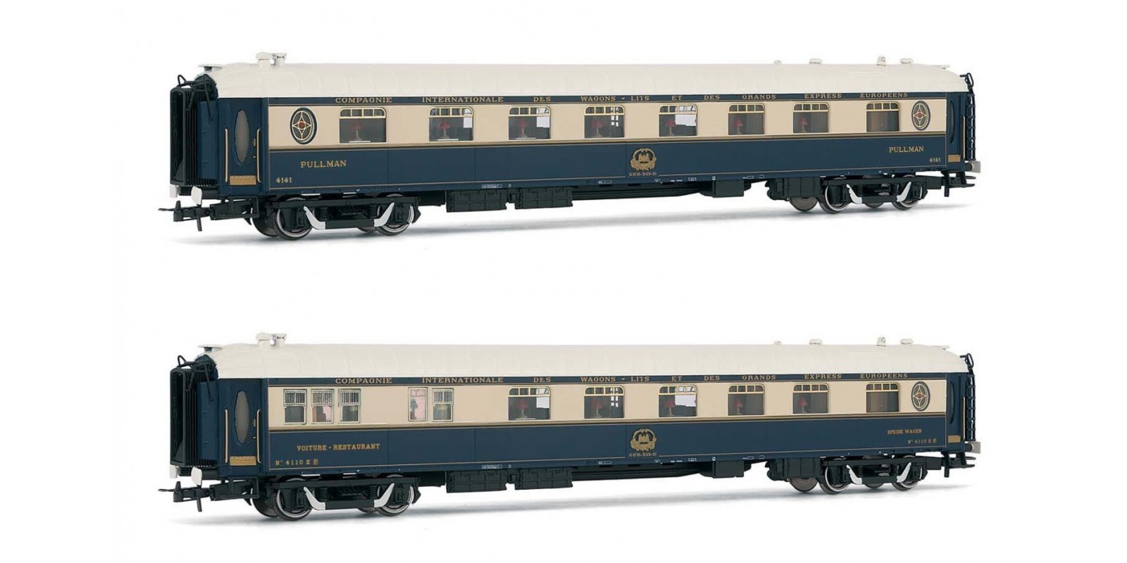 RI4322 Venice-Simplon-Orient-Express, 2-unit pack of restaurant coaches