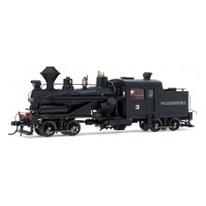 RI2946S Heisler steam locomotive, 2-truck model, "McCloud River Railroad #3", ep. III, with DCC sound decoder