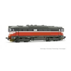 RI2930S Mercitalia Shunting & Terminal, diesel locomotive class D.753, red/grey livery with white stripes, ep. VI, with DCC sound decoder