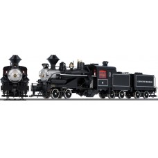 RI2949S Heisler steam locomotive, 3-truck model, "Cass Scenic Railroad #6", ep. III, with DCC sound decoder