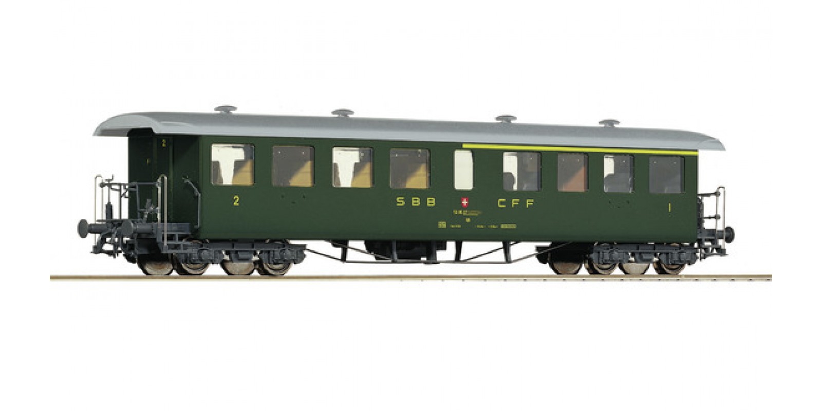 RO44730 - 1st class./2nd class Seetalbahn passenger coach, SBB