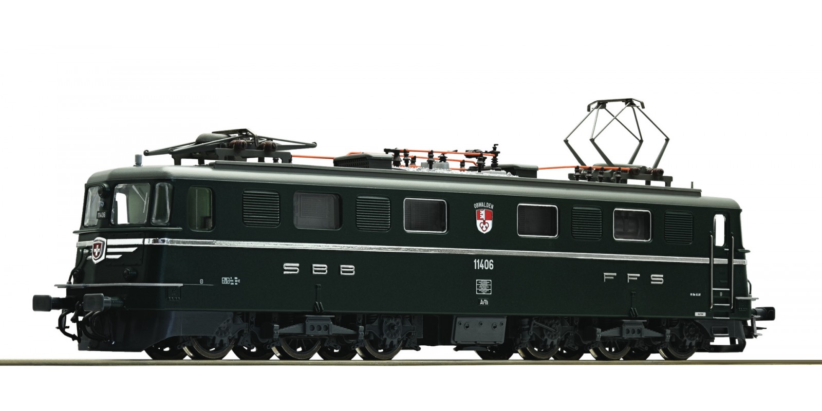 RO58660 Electric locomotive Ae 6/6 of the Swiss Federal Railways (SBB). Epoch IV-V.