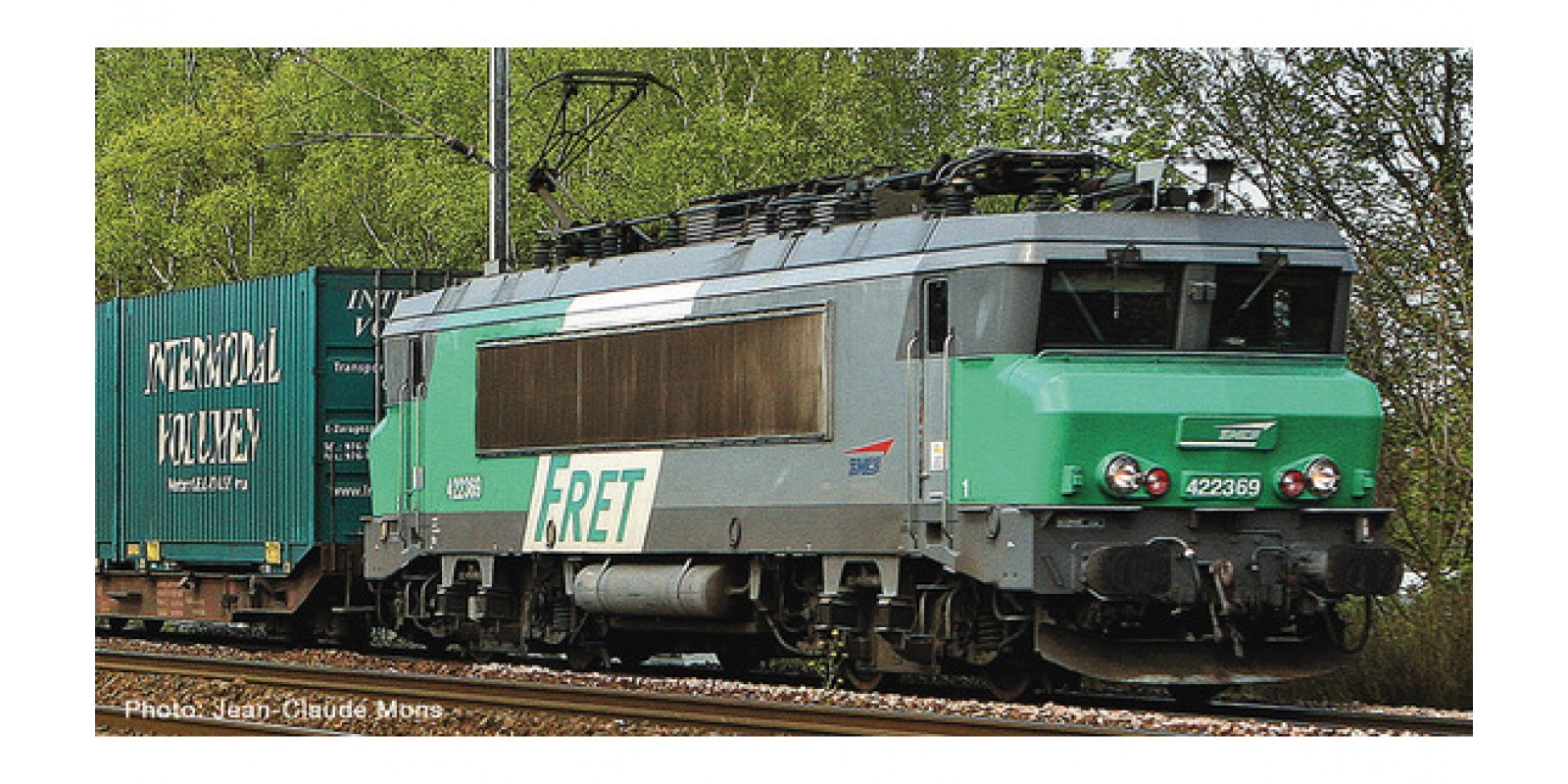 RO79884 - Electric locomotive BB22200 "FRET", SNCF, AC (Märklin), with sound