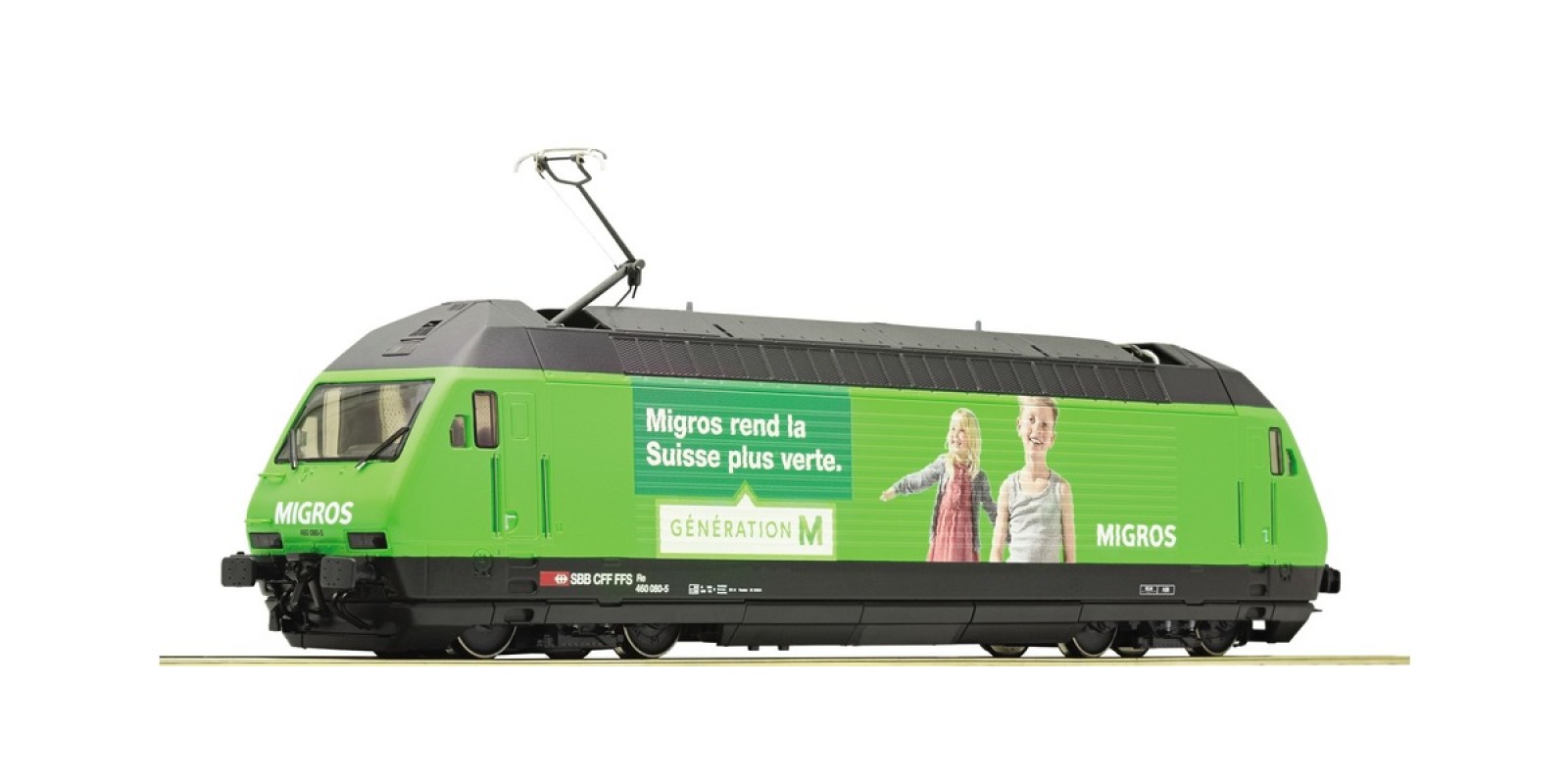 RO79645 - Electric locomotive Re 460 "Migros", SBB